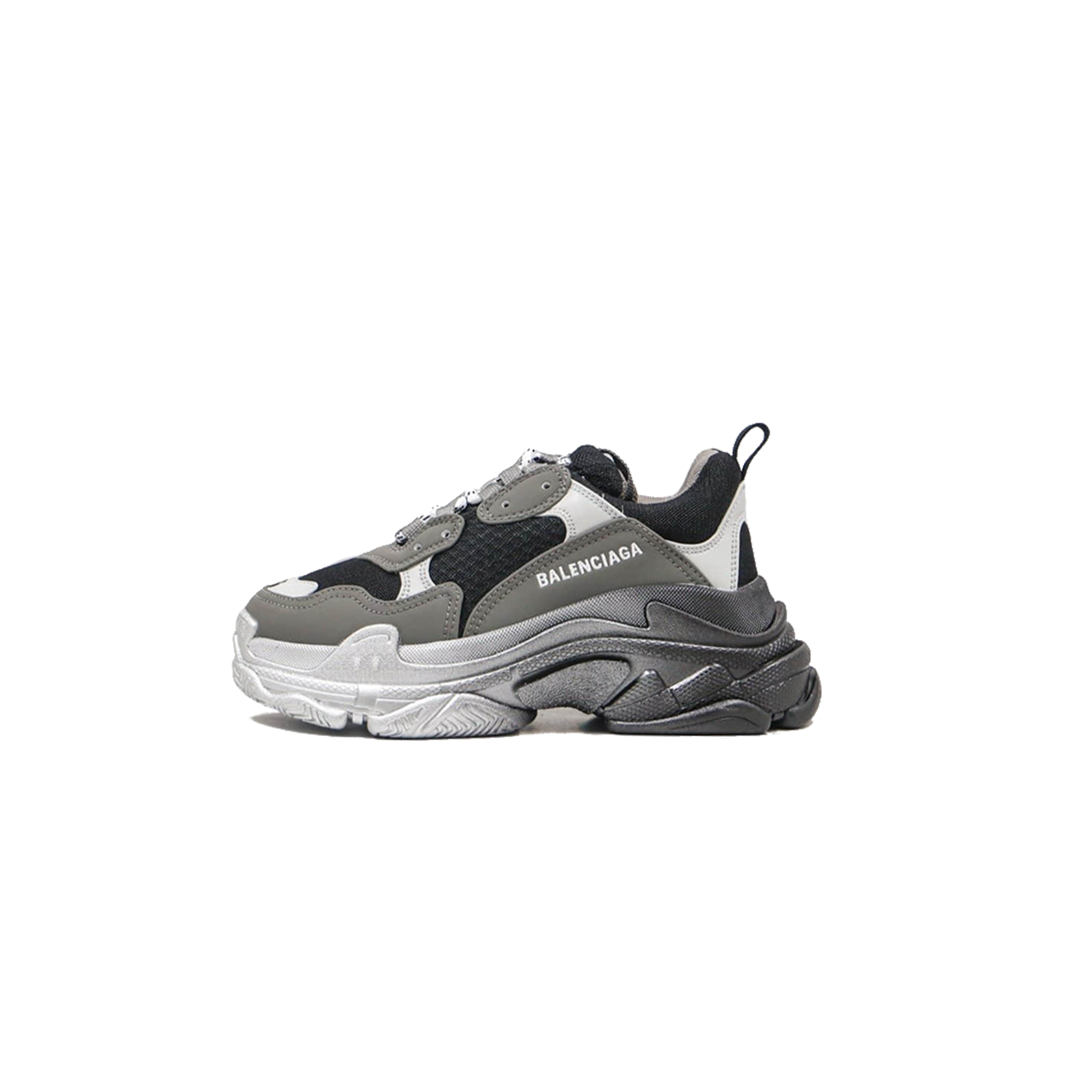 Ba*len*cia*ga triple s graded grey 524039w09om3000